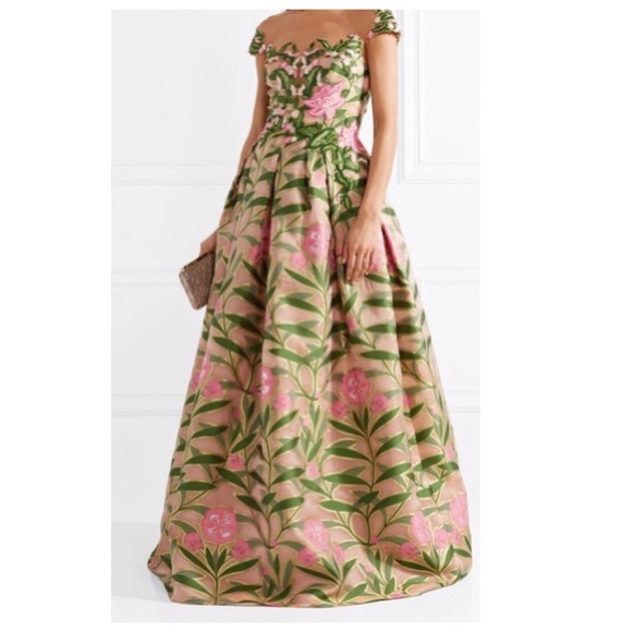 Reem Acra Evening ball gown🌸🌸🌸🌸 - Picture 3 of 15